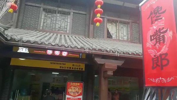 饞嘴郎第535店：四川成都青白江6.9零食加盟店