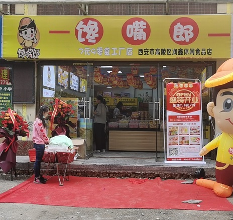 饞嘴郎陜西西安高陵7塊9零食加盟店
